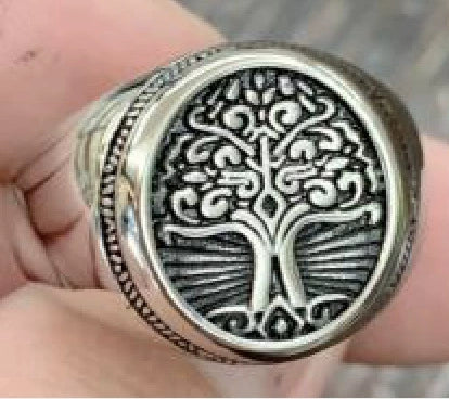 Wholesale Unisex Retro Titanium Steel And 316 Stainless Steel Ring With Animal And Zodiac Pattern