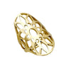 Wholesale Unisex Ring Stainless Steel Geometric Style Electroplating