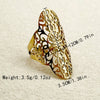 Wholesale Unisex Ring Stainless Steel Geometric Style Electroplating