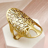 Wholesale Unisex Ring Stainless Steel Geometric Style Electroplating