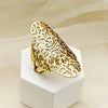 Wholesale Unisex Ring Stainless Steel Geometric Style Electroplating