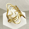 Wholesale Unisex Ring Stainless Steel Geometric Style Electroplating