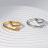 Wholesale Unisex Snakeshaped Titanium Steel Ring With Animal Pattern Electroplated