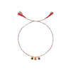 Wholesale Unisex Stacking Style Heart Bow Pendant Stainless Steel Electroplated 18K Gold Color Retention Bracelet