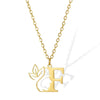 Wholesale Unisex Stainless Steel And Copper Letter Necklace With Hollow Portrait And Cross Chain Electroplated