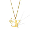 Wholesale Unisex Stainless Steel And Copper Letter Necklace With Hollow Portrait And Cross Chain Electroplated