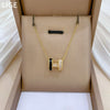 Wholesale Unisex Stainless Steel Animal Zodiac Cartoon Style Full Diamond Necklace