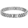 Wholesale Unisex Stainless Steel Business Style Adjustable Watch Chain Bracelet With Geometric Design And Electroplating Treatment