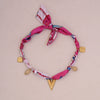 Wholesale Unisex Stainless Steel Electroplated Heart Shape Sunflower Dopamine Scarf Necklace