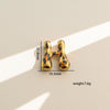 Wholesale Unisex Stainless Steel Electroplated Leopard Print Letter Pendant Cross Chain Necklace