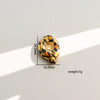 Wholesale Unisex Stainless Steel Electroplated Leopard Print Letter Pendant Cross Chain Necklace