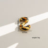 Wholesale Unisex Stainless Steel Electroplated Leopard Print Letter Pendant Cross Chain Necklace