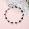 Wholesale Unisex Stainless Steel Geometric Evil Eye Handmade Bracelet