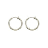Wholesale Unisex Stainless Steel Geometric Nonpierced Round Ear Clip With Electroplating