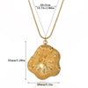Wholesale Unisex Stainless Steel 18K Gold Plated Cross Chain Pendant Necklace