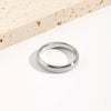 Wholesale Unisex Stainless Steel Vacuum Plated Starry Sky Design Niche Matte Ring Fashionable And Simple Light Luxury Accessory
