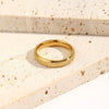 Wholesale Unisex Stainless Steel Vacuum Plated Starry Sky Design Niche Matte Ring Fashionable And Simple Light Luxury Accessory