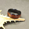 Wholesale Unisex Stainless Steel Wood Grain Arrow Ring With Electroplating