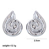 Wholesale Unisex Sweet And Cool Style Animal Zodiac Stainless Steel 18K Gold Plated Stud Earrings Jewelry