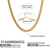 Wholesale Unisex Titanium Steel 18K Goldplated Cross Pendant Necklace In Chic Style