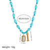 Wholesale Unisex Titanium Steel Zircon Small Fish Pearl Pendant Necklace And Earrings In Baroque And Minimalist Style