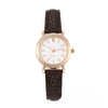Wholesale Universal Casual Retro Artistic Quartz Watch With Alloy Case Imitation Leather Strap And Round Dial