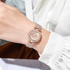 Wholesale Universal Fashion Alloy Bracelet Watch With Round Dial And Roman Scale Quartz Movement