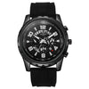 Wholesale Universal Fashion Silicone Alloy Quartz Watch With Calendar And Round Dial