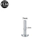 Wholesale Universal Lip Stud And Ear Bone Stud Replacement Rod In Geometric Style Made Of Copper And Stainless Steel With Electroplating Treatment Unisex