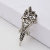 Wholesale Universal Skull Faucet Joint Flexible Ring For Men Alloy With Animal Pattern Electroplated