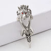 Wholesale Universal Skull Faucet Joint Flexible Ring For Men Alloy With Animal Pattern Electroplated