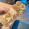 Wholesale Velvet Sweet Cartoon Plush Handmade Women's Hairpin Bangs Clip