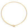 Wholesale Versatile Jewelry Stainless Steel Geometric Ring And Necklace With Electroplating