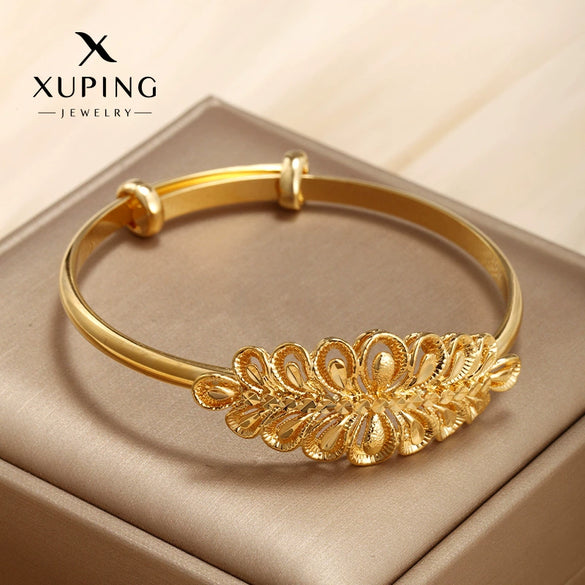 Wholesale Vintage Alloy Dragon And Phoenix Pushpull Women's Bracelet With Electroplating