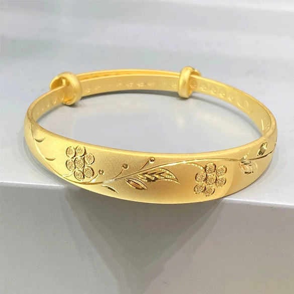 Wholesale Vintage Alloy Dragon And Phoenix Pushpull Women's Bracelet With Electroplating