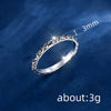 Wholesale Vintage Copper Ring With Carved Flower Vine Pattern And Electroplating Treatment For Women