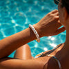 Wholesale Vintage Exquisite Enamel Alloy Bracelet With Drip Oil Technique And Modern Minimalist Geometric Style