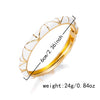 Wholesale Vintage Exquisite Enamel Alloy Bracelet With Drip Oil Technique And Modern Minimalist Geometric Style