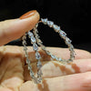 Wholesale Vintage Fashion Women's Copper Dropshaped Zirconia Earrings
