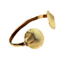 Wholesale Vintage Geometric Stainless Steel Electroplated Shell Adjustable Bracelet Jewelry
