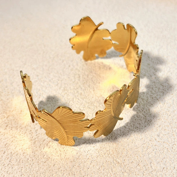 Wholesale Vintage Geometric Stainless Steel Plated Electroplated Bracelet Jewelry
