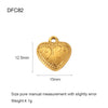 Wholesale Vintage Gold Plated Stainless Steel Bracelet With Love Wings Leaf Sunflower Lips Eye Pendant And Hirback Pattern