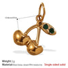 Wholesale Vintage Jewelry 316L Stainless Steel Necklace Pendant Plated With Gold