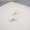 Wholesale Vintage Retro Style Geometric Freshwater Pearl Earrings For Women