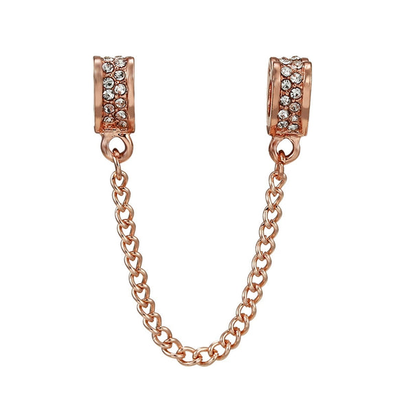 Wholesale Vintage Safety Chain Charm Bracelet Jewelry Diy Accessories Made Of Metal With Totem Pattern And Electroplating Treatment