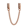 Wholesale Vintage Safety Chain Charm Bracelet Jewelry Diy Accessories Made Of Metal With Totem Pattern And Electroplating Treatment