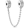 Wholesale Vintage Safety Chain Charm Bracelet Jewelry Diy Accessories Made Of Metal With Totem Pattern And Electroplating Treatment