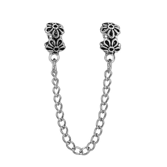 Wholesale Vintage Safety Chain Charm Bracelet Jewelry Diy Accessories Made Of Metal With Totem Pattern And Electroplating Treatment