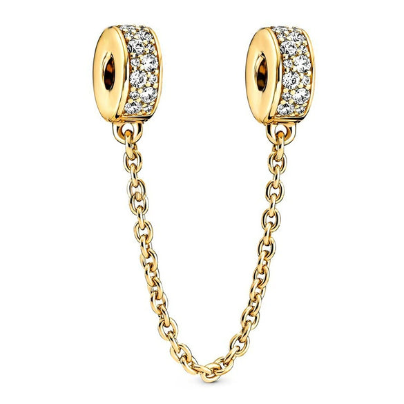 Wholesale Vintage Safety Chain Charm Bracelet Jewelry Diy Accessories Made Of Metal With Totem Pattern And Electroplating Treatment