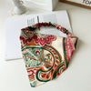 Wholesale Vintage Stretch Elastic Cloth Geometric Wrap Triangle Headscarf Hair Band For Women